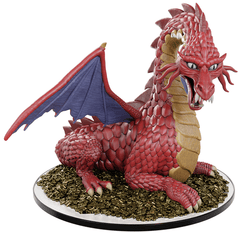 D&D Icons of the Realms - 50th Anniversary Classic Red Dragon Miniature